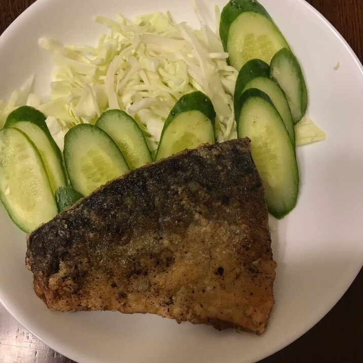 さばのカレー風味揚げ